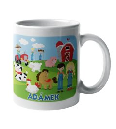 Hrnek se jménem Malí farmáři