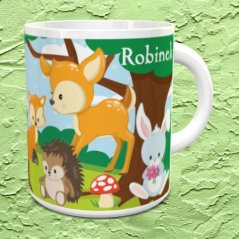 Hrnek se jménem Zvířátka v lese 2