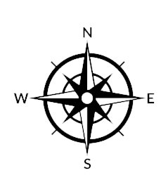 Nálepka na auto Kompas 2