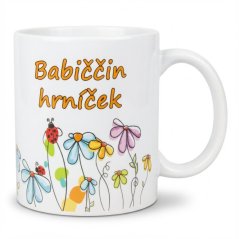 Hrnek keramický s potiskem Pro babičku