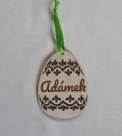 Velikonoční vajíčko se jménem