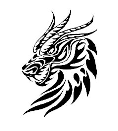 Samolepka na auto - Drak 1