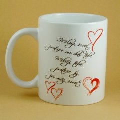 Hrnček You're my sweetheart s fotografiou