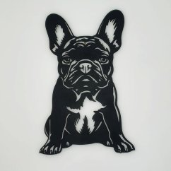 Buldoček hlava obraz