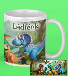 Hrnek se jménem Dinosauři