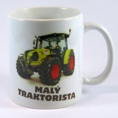 Hrnček s malým traktorom 3
