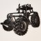 Traktor retro obraz