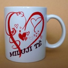 Hrnek Miluji Tě
