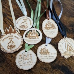 Dřevěná medaile na zakázku dle Vašeho přání