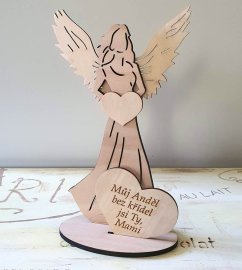 Anděl s citátem Můj anděl jsi Ty mami