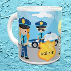 Hrnček s menom Polícia