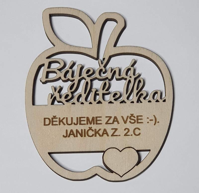 Jablíčko Báječná ředitelka Jablíčko Báječná ředitelka