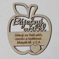 Jablíčko Báječný učitel