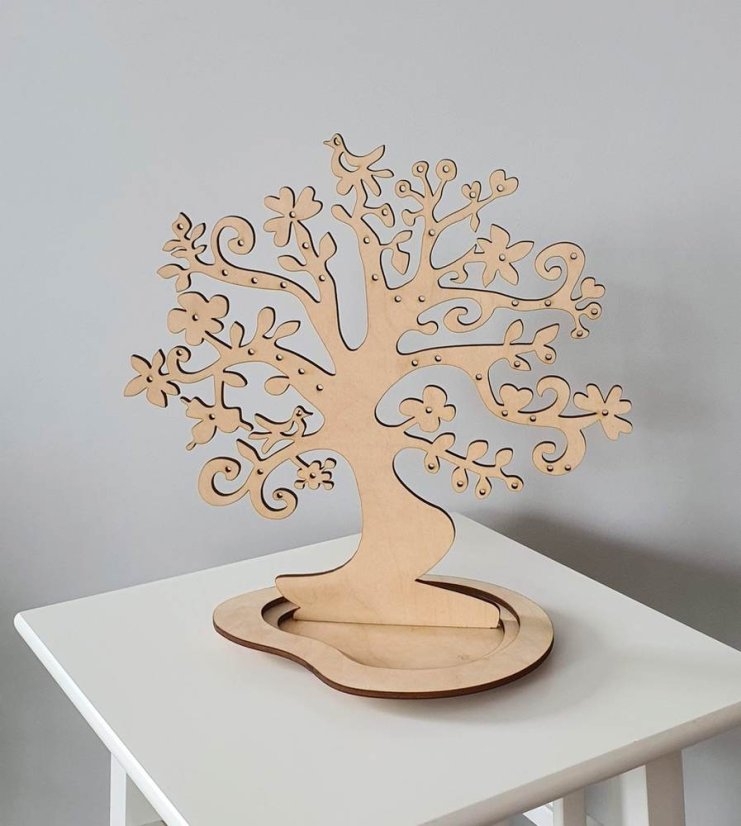 Stojan na šperky Strom