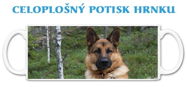 Hrnek německý ovčák - Vlčák