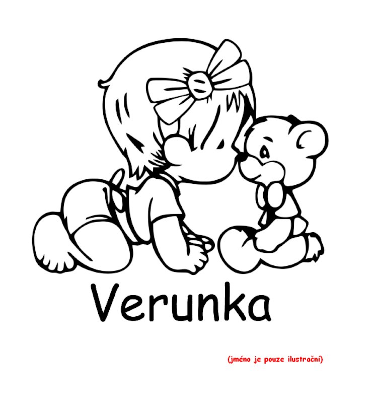 Dieťa v aute meno 3 samolepka na auto