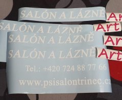 VÁŠ VLASTNÝ TEXT NA ŽELANIE - samolepka nielen na auto