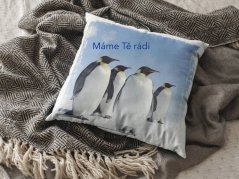 Polštář Tučňáci