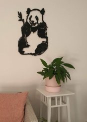 Panda sedí obraz
