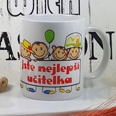 Hrnek Jste nejlepší učitelka