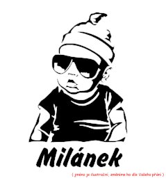 Dieťa v aute Meno 1 nálepka na aute