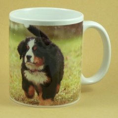 Hrnček bernského salašníckeho psa