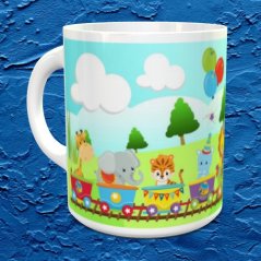 Hrnek se jménem Vláček se zvířátky