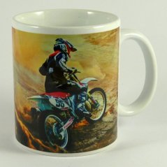 Hrnček motokrosu