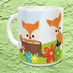 Hrnek se jménem Lišky