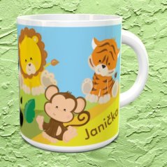 Hrnek se jménem Zvířátka v ZOO
