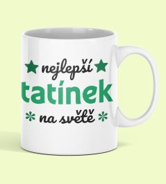 Hrnek keramický s potiskem Nejlepší tatínek na světě