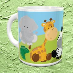 Hrnček s menom Zvieratká v Zoo