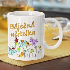 Hrnek pro učitelku Báječná učitelka