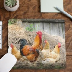 Podložka pod myš Kohout a slepice