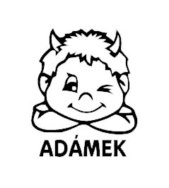 Dítě v autě čertík samolepka na auto