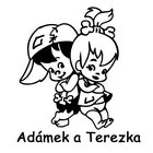 Dieťa v aute - Velikosť samolepky - Velikosť D