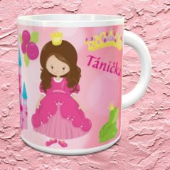Hrnek se jménem Princezny se zámkem