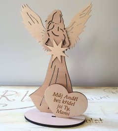 Anděl s citátem Můj anděl jsi Ty mami