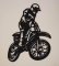 Motorka cross obraz