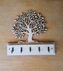 Věšák na klíče, věšák na utěrky Strom