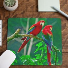 Podložka pod myš Papagáje 1