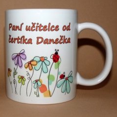 Hrnek Paní učitelce od