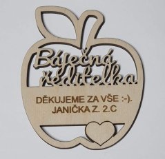 Jablíčko Báječná ředitelka