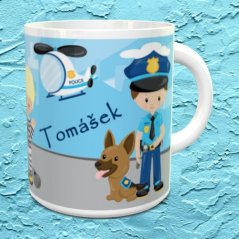 Hrnček s menom Polícia