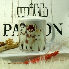 Hrnček Šteniatka husky