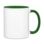 tmavě zelený vnitřek a ucho