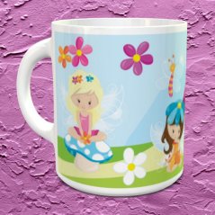 Hrnek se jménem Víly s domečkem