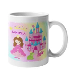 Hrnek se jménem Princezna  se zámkem