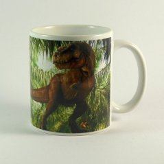 Hrnek dinosaurus tyranosaurus rex