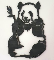 Panda sedící obraz